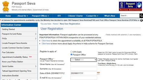 passport gov appointment online|Passport Seva Portal Login Failed News: Passport .